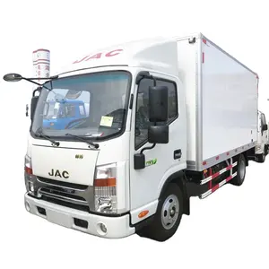 4x2 가벼운 선적 소형 밴 화물 상자 화물 자동차 트럭 중국 JAC 트럭
