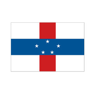 Bandera promocional de estilo corporativo Antillas Neerlandesas (1986-2010) 3x5FT Banderas impresas digitales de Holanda Banderas de poliéster Bandera - Product Image 3