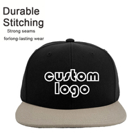 Casquette de baseball Heycap personnalisée avec logo, style hip-hop, fermeture en plastique durable, tendance, 6 panneaux, visière plate, pour hommes et femmes