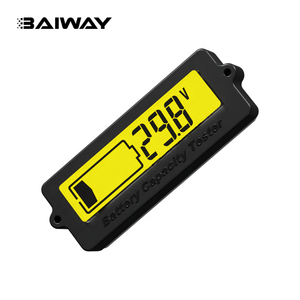 Testeur de batterie numérique au plomb-acide LCD BW-LY6N, indicateur de capacité de la batterie, moniteur, instruments électriques pour voiture, vélo électrique - Product Image 1