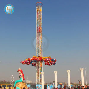 Newly Designed Interstellar UFO <b>Tower</b> Swing Amusement Ride Adventure Park Equipment for Public Use Steel Construction 52m Height - Product Image 2