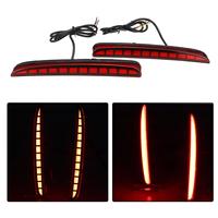 Réflecteur de freinage avec clignotant séquentiel, phare à lentille rouge de Type R LED pour Honda Civic 2016 — 2019