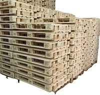 Vente en gros standard ue 1200x800mm simple face/palettes en bois à vendre EPAL Euro Standard palettes Durabl