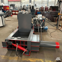 Presse à balles hydraulique robuste pour ferraille 60 kW pour le compactage de carrosseries d'occasion, aluminium, cuivre et tôles d'acier