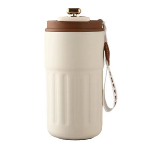 Tasse à café isotherme en acier inoxydable avec affichage de la température et logo personnalisé, gourde intelligente, vente chaude - Product Image 5