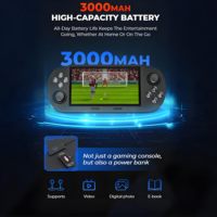 Console de jeu portable SF3000 avec 14 émulateurs, 2 manettes, écran IPS 4,5 pouces, fonction externe OTC, 64 Go, plus de 20 000 jeux
