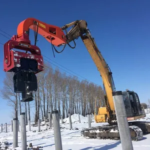 掘削機油圧振動パイルドライバー工場販売適切な多様な作業シナリオ