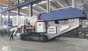 Crawler di động máy nghiền đá thực vật nghiền di động trạm nghiền đá giá - Product Image 2