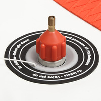 Adaptateur de pompe unisexe pour bateau gonflable, planche de surf, valve de pompe à air conventionnelle Schrader, adaptateur de valve d'air Micro Wave