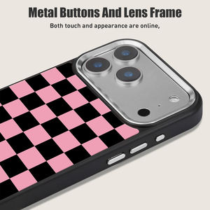 Custodia per telefono <span class=keywords><strong>cellulare</strong></span> in bianco per Pc con <span class=keywords><strong>stampa</strong></span> UV <span class=keywords><strong>Cover</strong></span> magnetica antiurto per iPhone 17 16 15 Pro Max - Product Image 2