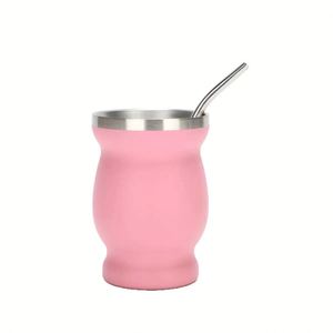 Vaso de Acero Inoxidable Curvo Ligero de 150 g, Taza de Café Diaria de 8 oz - Product Image 1
