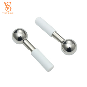 Precio de Mayoreo Mini Globos de Hielo Personalizables de Acero Inoxidable para Cara y Ojos, Rodillo Crioenfriador para Cuidado Facial - Product Image 1