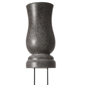 Florero de cementerio con estacas Floreros de resina con 2 picos de tierra Agujeros de drenaje para jardín Césped Patio Decoración de tumba conmemorativa - Product Image 1