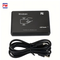 Lecteur de Carte USB NFC RFID ABS Sans Pilote pour Identification d'Hôtes, de Membres, et de Présence en Hôtellerie et Milieu Hospitalier, Plug & Play