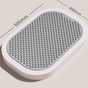 Bantalan pijat akupuntur titik tekanan alat refleksi kaki Oval silikon dua sisi alas pijat kaki - Product Image 4