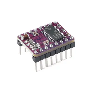 Chip original DRV8825 DRV 8825 controlador de motor paso a paso con disipador de calor con paquete al por menor
