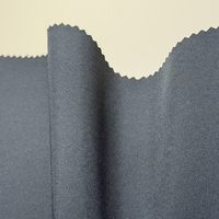 Tissu extensible 4 directions en polyester, fil flottant TPU 5K, 215 GSM, tissu tricoté imperméable et respirant à 3 fonctions pour veste et uniforme