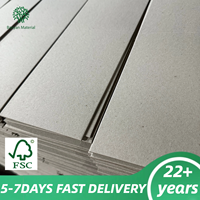 Vente en gros de feuilles de carton gris sur mesure A4 A3 A2 1000 g/m² pour l'emballage et la papeterie