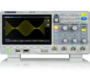 Oscilloscope numérique SDS1202X-E 100 MHz Super Fluorescent, bande passante 200 MHz, 2 canaux, résolution 1280x1024, fréquence d'échantillonnage 1176 kbps - Product Image 1