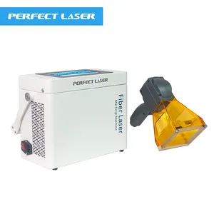 Venda quente mão mini máquina de marcação a laser portátil 25w para fio e cabo com certificado ce