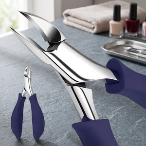 Coupe-cuticules chirurgical de haute qualité avec poignée en ABS, pinces à ongles en acier inoxydable épais, coupe-ongles courbé à large ouverture pour bébé - Product Image 3