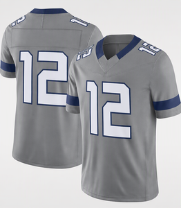 Maillot de football américain personnalisé, sublimé, sans logo, uniforme sportif d'équipe, numéro personnalisé, respirant, séchage rapide - Product Image 4