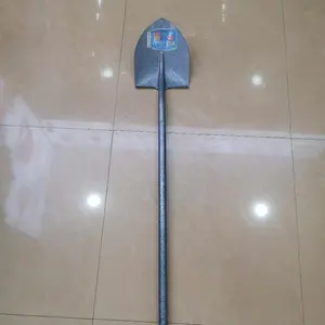 Стальная Лопата с длинной металлической ручкой, лопатка S518L для рынка Кувейта