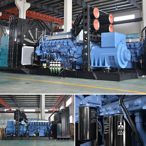 Generatore Mitsubishi Giapponese da 2MW, Gruppo Elettrogeno Trifase 400V, Generatore a Basso Consumo da 2500kVA - Product Image 2