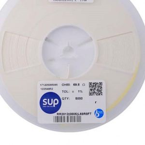 Factory Direct RR2012 0805L69R8FT 0805 2012 Resistors Chip Resistors SMD Resistors 69.8ohm 1% 1/8W Thick Film Resistor - Product Image 1