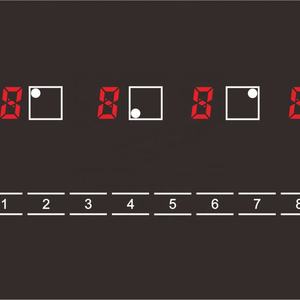 2025 New Slide Control Four Burner Invisible Induction Hob - Product Image 4