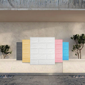 Paneles de Pared Autoadhesivos con Diseño Geométrico Moderno 3D, Adhesivos de Vinilo para Pared con Efecto Ladrillo, Resistentes a la Humedad, para Decoración de Casas y Apartamentos - Product Image 1