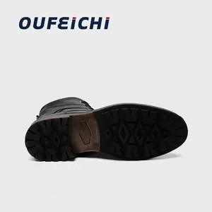 New Style Private Label Schuhe Schnüren PU Lederschuhe Knöchel Schuhe Stiefel für Männer