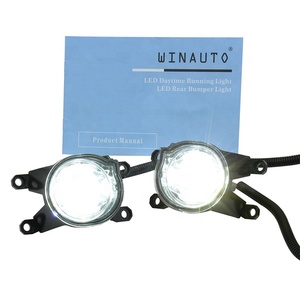 Ensemble de feux antibrouillard <span class=keywords><strong>avant</strong></span> avec cadre et <span class=keywords><strong>bouton</strong></span> de relais pour Toyota C-HR 2019 2020 2021, phare antibrouillard de conduite - Product Image 5