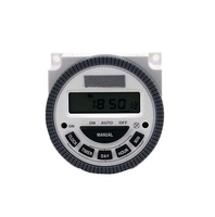 Pabrik Cina Menyediakan Timer Switch Digital Programmable Mini 16A 220V Bahan ABS untuk Penggunaan Harian dan Mingguan