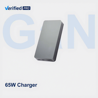 TKT 65W Super Mince GaN Chargeur Nouveau Design Pliable Type C 3 Port Chargeur Mural PD 3.0 Fonction Chargeur Rapide pour iPhone Ordinateur Portable OTP