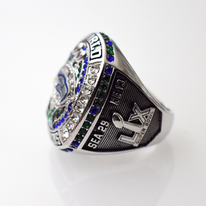 Новейшее, самое продаваемое чемпионское кольцо <span class=keywords><strong>2026</strong></span> года Seattle Seahawks Fan Edition из сплава, мужское спортивное украшение - Product Image 3