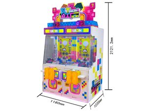 Ifd Thiết Kế Mới Nhất Công Nghệ Tiên Tiến Giải Thưởng Máy <span class=keywords><strong>Arcade</strong></span> Xây Dựng Khối Pusher Máy Chơi Trong Nhà Khu Vực Thiết Bị - Product Image 4