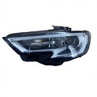 Ensemble de phares LED pour Audi A3 S3 2016-2021, mise à niveau au style S3 RS3, phare avant avec clignotant dynamique séquentiel DRL