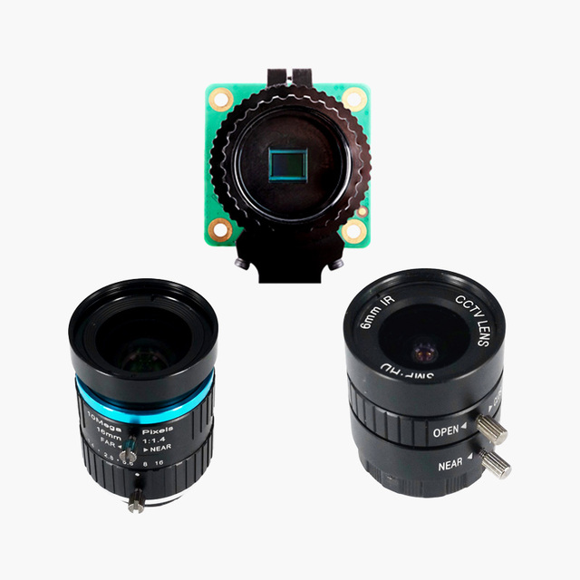 Raspberry Pi Camera 12.3MP HQ Camera for C-  CS-mount Lenses Raspberry Pi Camera Module
