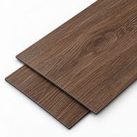 Revêtement de sol LVT aspect bois, pose collée, étanche, en PVC, pour la décoration intérieure de maisons, bureaux et hôtels