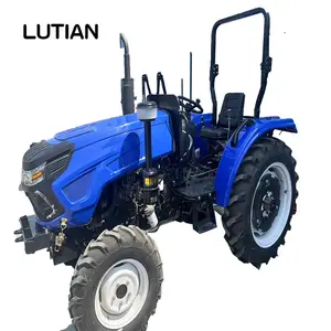 LUTIAN Factory Directly Supply Farm Cultivators Mini Tiller Rotary 50hp 60hp 70hp Wheeled Tractor Agricultural With Best Price