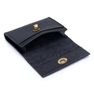 AndoBag - Tarjetero para Mujer, Piel de Vaca Genuina, Cartera Pequeña y Corta, Monedero de Cuero Completo, Diseño Simple y Moderno, 2060 - Product Image 5
