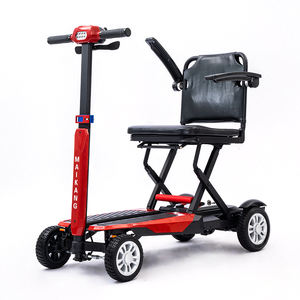 Scooter de Movilidad Ligero con Marco de Aluminio de 19 kg, Motor sin Escobillas, Fácil de Plegar y con Potencia de Seguridad para Personas Mayores, Andador y <span class=keywords><strong>Rollator</strong></span> - Product Image 1