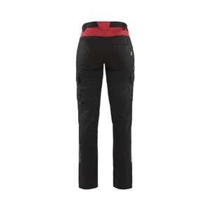 BLAKLADER - 714418329956C44 Pantalon Industry femme stretch Noir/Rouge-PANTALON DE TRAVAIL EAN 7330509763551 PANTALON DE TRAVAIL CARGO - Product Image 2