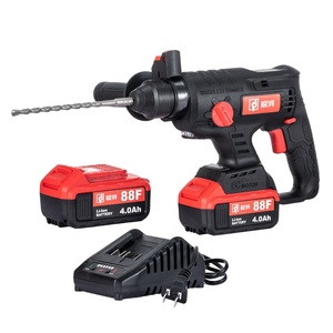 21v Brushless <span class=keywords><strong>Batteria</strong></span> Al Litio Ricaricabile Trapani Utensili Elettrici Impatto Cordless Trapano elettrico Martello - Product Image 1