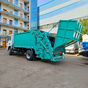 Camión Recolector de Residuos SHACMAN 4X2 Listo para Proyecto con Compactador para Operaciones de Saneamiento y Reciclaje Comunitario - Product Image 5