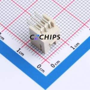 W200120K-6PY2423 Wire-to-Board Pin Header Bent Lead Through Hole,P=2mm Connector 2x3P 2mm Right Angle Insert PHB - Product Image 2