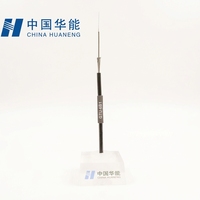 Kabel Serat Optik Bawah Air Mikro Lapis Baja Kapal Selam Hitam Kecepatan Tinggi Huaneng GTU 6-Konduktor G.657.A2 Komunikasi