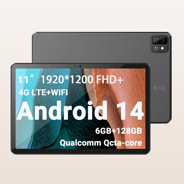 New Industrial Use Professional Tablet Android 14 Qualcomm Octa Core 2.0GHz 11-inch with SIM Card Slot WIFI Low Cost