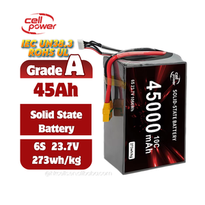 45Ah/46ah/47ah/48ah 6S 12S 14S 18S 10c 273wh/kg pin Li-ion trạng thái rắn cho máy bay không người lái tải nặng thông minh - Product Image 1